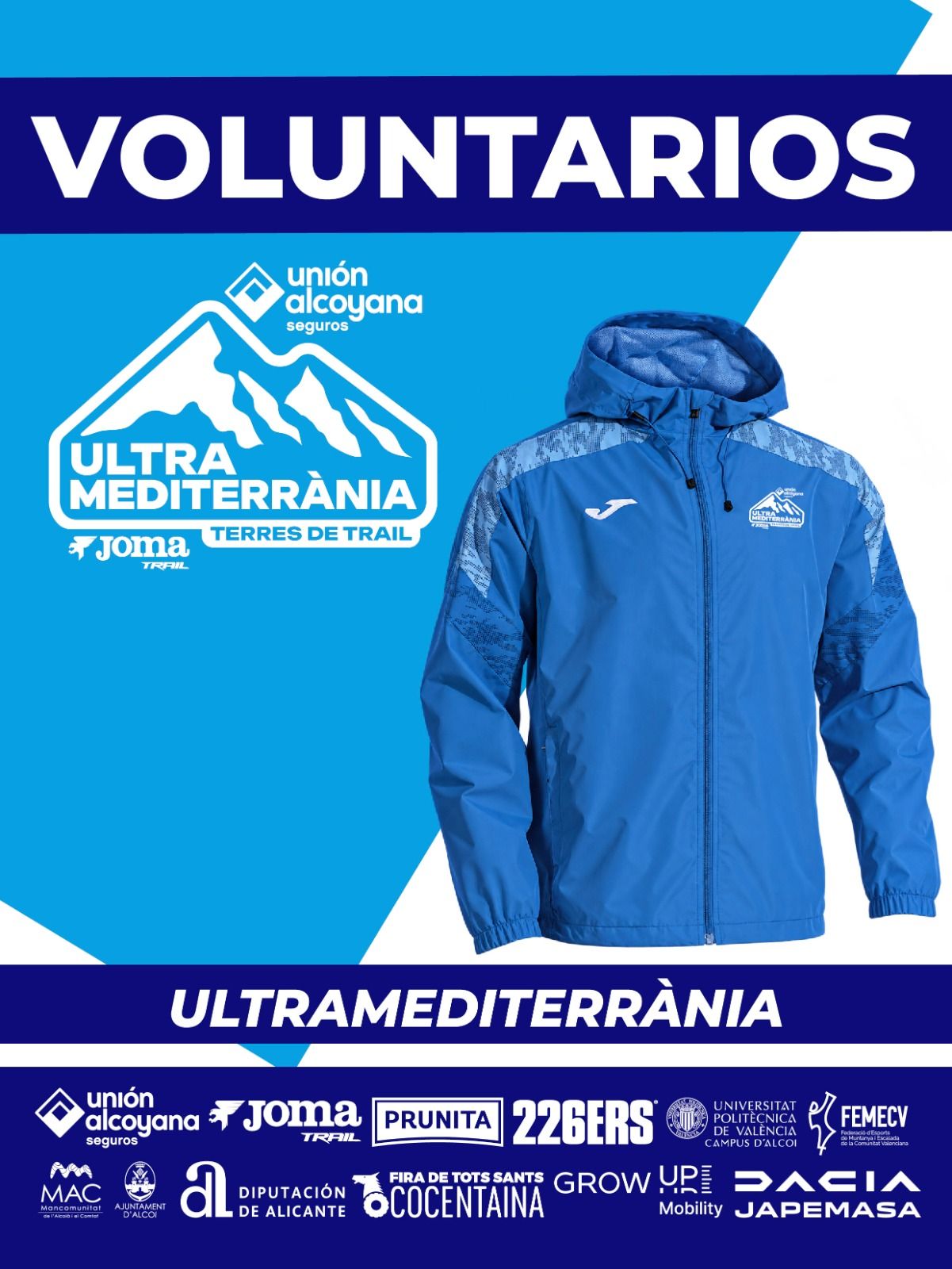 Chubasquero voluntarios