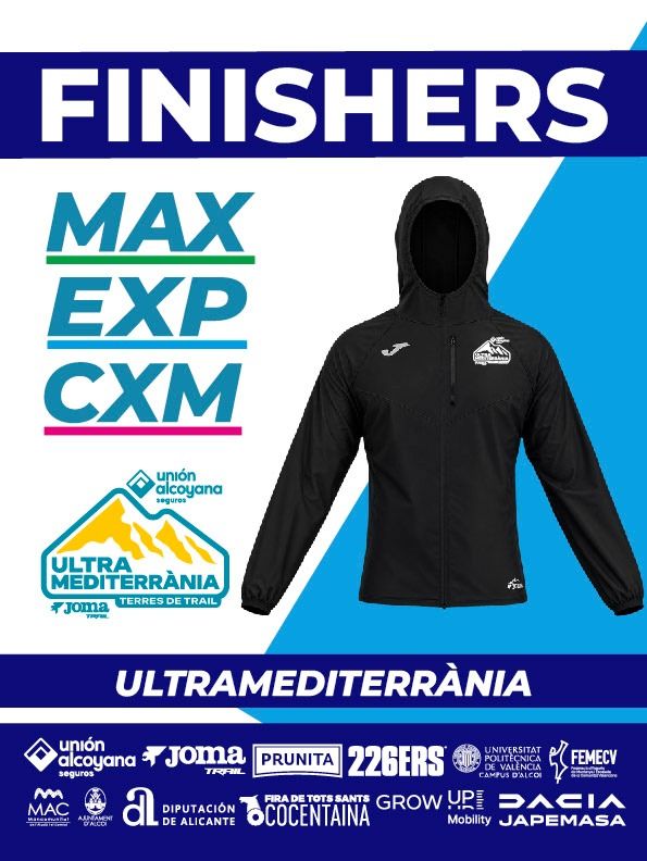Cortavientos impermeable finisher